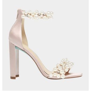 Betsey Johnson SB-FAY heels in Blush
